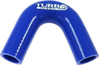 Tub silikoni TurboWorks Elbow 135°, 57mm, blu