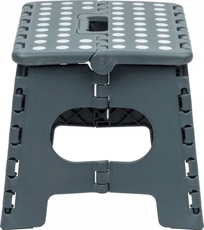 Stol palosës për banjo, 22 cm, plastikë, gri - 3
