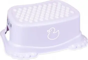 Shkallë banjoje për fëmijë Tega Baby Step Duck, plastike, kundër rrëshqitjes, vjollcë