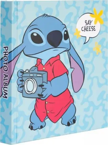 Album fotografik Disney Stitch Tropical, 16x16cm, 24 faqe vetëngjitëse