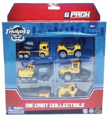 Lodër makinë metalike 1:64, modele të ndryshme, shumëngjyrëshe