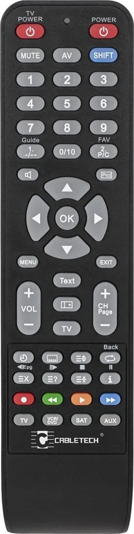 Telekomandë TV zëvendësuese Manta 32LHN120D 39LHN120D, kompatibile seri LHN120D, me bateri - 1