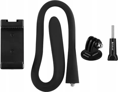 Tripod fleksibël dhe monopod Puluz PU882B, për telefon dhe GoPro, i zi - 3