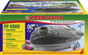Pompe uji për pellgje Sera Pond Pump PP 6000, 6000 l/orë, 65 W, e zezë