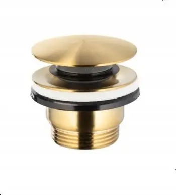Tapë lavamani KFA Click-clack, Ø1 1/4", inoks, ari mat