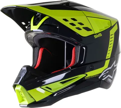 Helmeta cross Alpinestars S-M5 Beam S22, peshë e lehtë, ventilim i avancuar, shumëngjyrëshe - 1
