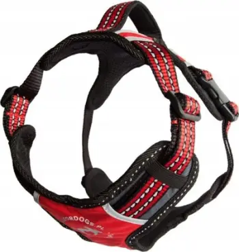 Parzmore për qen All For Dogs Sports, M, 60-100cm, e kuqe