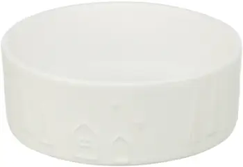 Tas qeramik për qen Trixie Ceramic Xmas Bowl, 0.3L, 12 cm, i bardhë