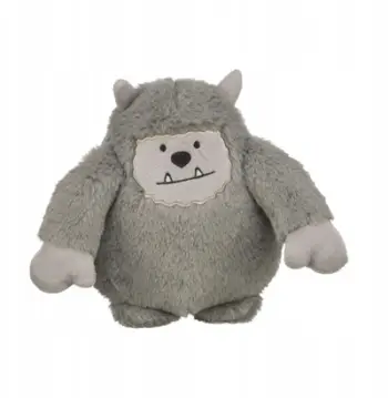 Lodër pelushi për qen Trixie Plush Yeti, me fishkëllimë, 20 cm, shumëngjyrëshe
