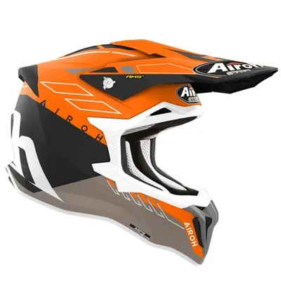 Helmeta motocross Airoh Strycker Skin, madhësia S, për meshkuj, portokalli - 2
