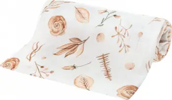 Pelenë bambuje Bocioland Bamboo Diaper 0365, 75x75 cm, Boho Flowers