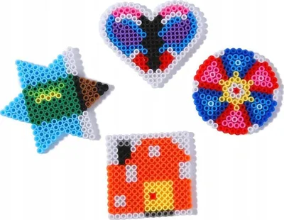 Set lodër Iron Beads ZA3318, 6000 rruaza, kuti plastike, shumengjyrëshe - 12