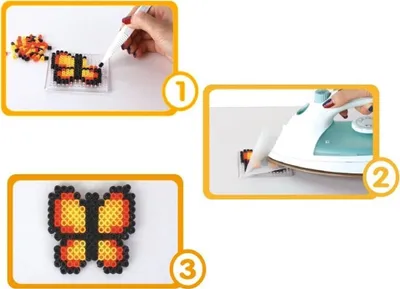 Set lodër Iron Beads ZA3318, 6000 rruaza, kuti plastike, shumengjyrëshe - 7