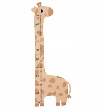 Grafik rritjeje për mur Home Styling Collection KISMET, 45 x 120.5cm, shumengjyrësh