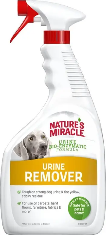 Solucion pastrimi Zolux Natures Miracle Urine Remover, heqës njollash urine, 946ml