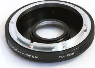 Adapter Pixco Canon EOS EF EF S në Canon FD, SB1577, i zi - 3