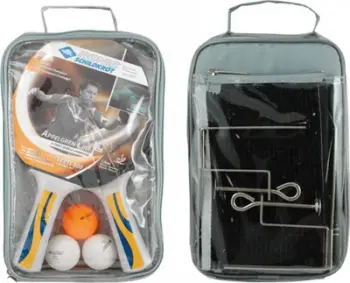 Set tenis tavoline Donic Appelgren 300 7in1, 4 reketa, 3 topa me rrjetë, shumëngjyrëshe