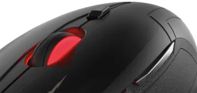 Komplet tastierë dhe mi GAMDIAS GKC100, gaming, USB, i zi me të kuqe - 2