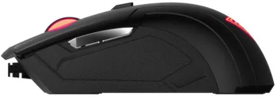 Komplet tastierë dhe mi GAMDIAS GKC100, gaming, USB, i zi me të kuqe - 3