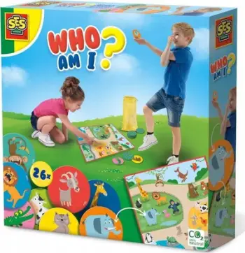 Loja me letra Ses Creative Who Am I Animals, për fëmijë 4+, shumëngjyrëshe