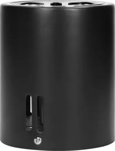 Ndriçues tavanor KORIN 10, 60W, bazë E27, çelik, i zi - 3