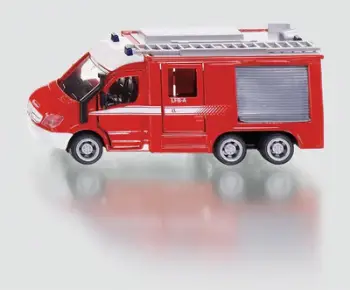 Lodër makinë Siku Mercedes Benz Sprinter Fire Engine 2113, shkalla 1:50, metal plastike, e kuqe