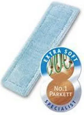 Kokë zëvendësuese mopi Leifheit Clean Twist Combi Extra Soft, për parket dhe laminat, blu - 1