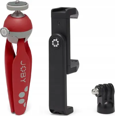 Mini tripod për telefon Joby HandyPod 2 Kit, Grip Tight 360, i kuq - 1