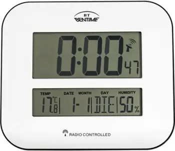 Orë me alarm Bentime H17-ET843W, e hirtë