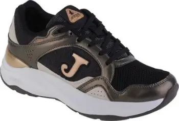 Atlete për femra Joma C.6100 Lady 2301 W, rrjetë tekstili, taban gome, të zeza me të arta