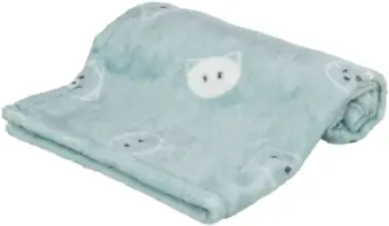 Batanije për mace Trixie Mimi, pelush poliestër, koleksioni Soft, ngjyrë mente