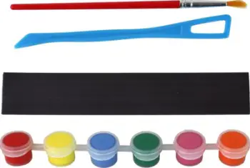 Set kreativ DIY për magnete me motive fluturash, për pikturim, shumëngjyrësh