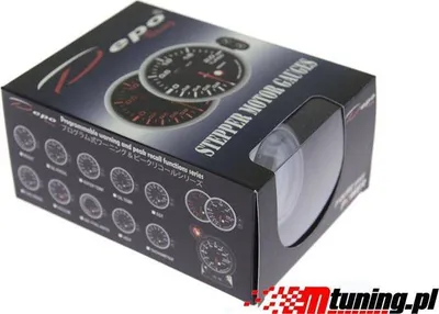 Tregues voltazhi DRacing DEPO WA, 60mm, matës voltazhi, i zi - 4