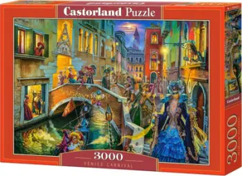 Puzzle Castorland Venice Carnival, 3000 pjesë, shumëngjyrësh