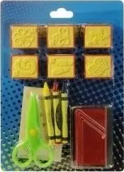 Set kreativ vulash Swede Stamps, me ngjyra, për fëmijë
