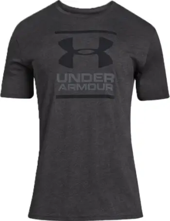 Bluzë burra Under Armour Global Foundation, mëngë të shkurtra, Charged Cotton, gri e errët
