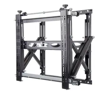 Mbajtëse murale B-Tech Universal Heavy Duty Pop-Out, 42"-120", VESA 600x400, e zezë