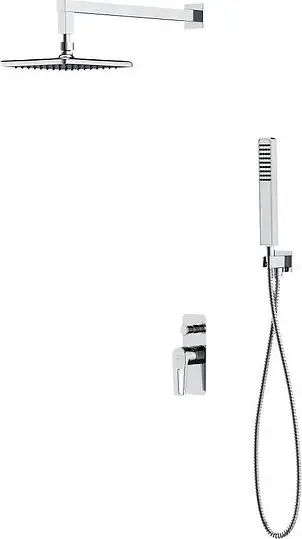Set dushi Cersanit Mille S952012, krom