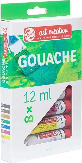 Set bojë gouache Talens Art Creation Expression, 8x12ml, shumëngjyrësh - 2
