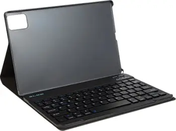Kapak tablet PlatinumTAB11, tastierë Bluetooth, me mbështetëse, i zi