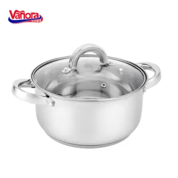 Tengere inox Vanora Irene, 22 cm, 3.9L, me kapak