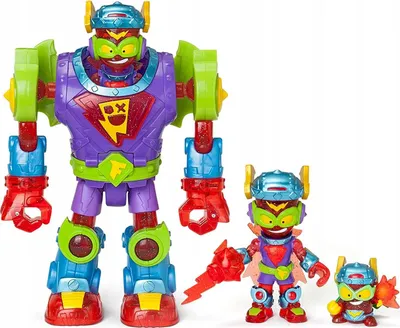 Lodër robot SuperThings Superbot Fury Storm, figurina Kazoom Kid, figurina SuperThing, shumëngjyrëshe - 2