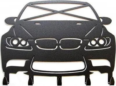 Varëse xhaketash BMW Key Hanger E90 E91 E92 E93, dekorative, për drift, e zezë - 1