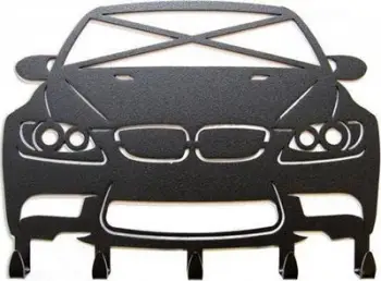 Varëse xhaketash BMW Key Hanger E90 E91 E92 E93, dekorative, për drift, e zezë