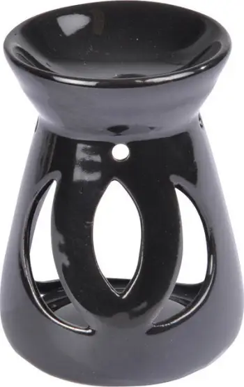 Aromatizues qeramik për vajra Homea, 6cm, i zi