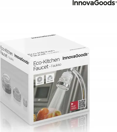 Rubinet kuzhine me filtër uji InnovaGoods Faukko, me 3 rryma uji, argjendtë - 3