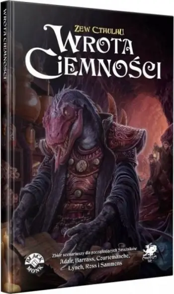 Libër loje RPG Call of Cthulhu Gates of Darkness, koleksion skenarësh, horror hetimor, shumëngjyrësh