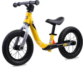 Biçikletë balance Royalbaby RO0130, 12", alumini, e verdhë