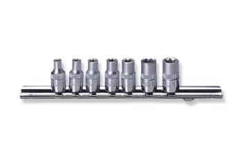 Set çelësash Torx Jonnesway S06H27S, 1/4", E4 E11, 7 copë