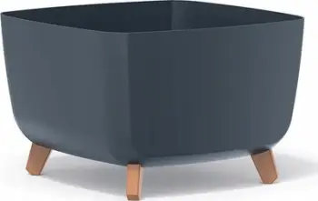 Vazo me këmbë Prosperplast Bonsai Gracia DGQL400, plastike, për ambiente të brendshme dhe të jashtme, antracit
